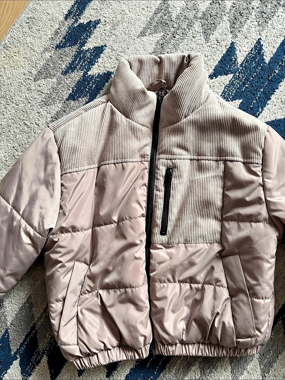 Garage Pink Puffer Jacket Like New